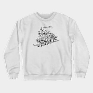 Music Train Crewneck Sweatshirt